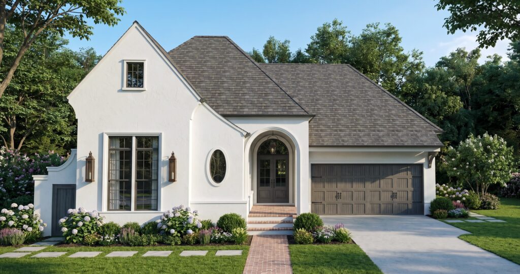 Elevation rendering of home for sale on Lot 33 of Benton at Magnolia - built by Dupree Construction.