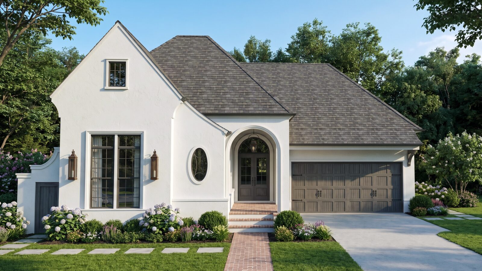 Elevation rendering of home for sale on Lot 33 of Benton at Magnolia - built by Dupree Construction.