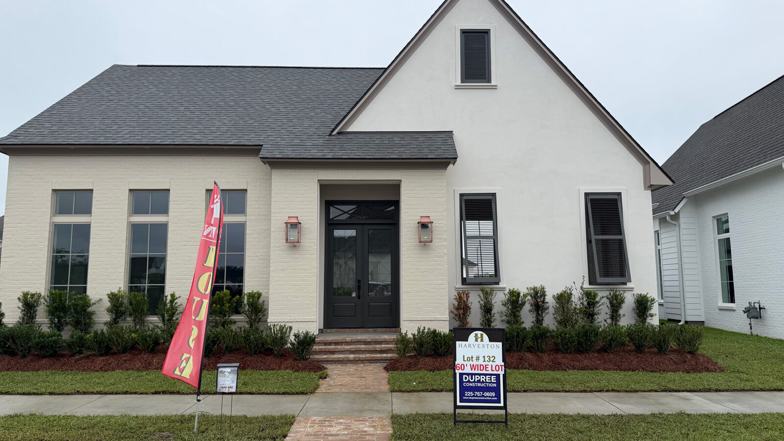 Lot 132 Lakes at Harveston Front Elevation.
