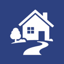 Completed custom home icon representing move-in ready construction.